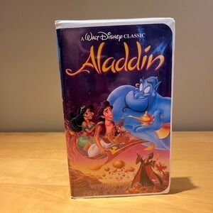 RARE Black Diamond Disney Aladdin VHS Tape - Great condition!